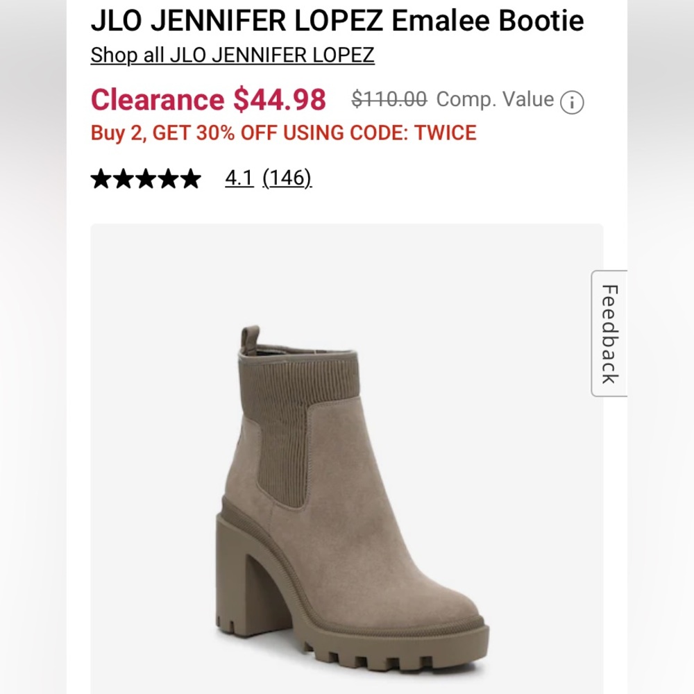 JLO Heeled Booties